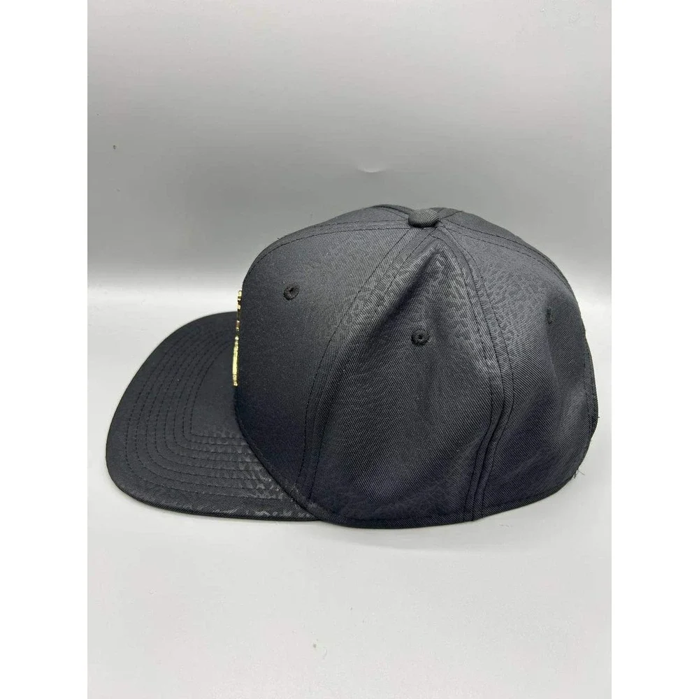 Air Jordan Hat Men Black‎ Cement Elephant Metal Logo Jumpman Snap Back Cap